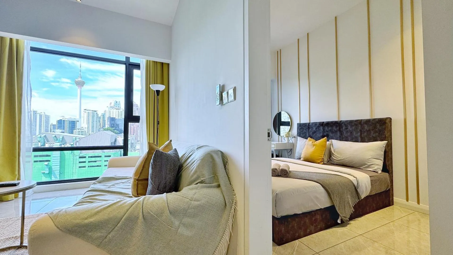 Axon Bukit Bintang Lovely 1Br Suite With Kl View Kuala Lumpur 0*,